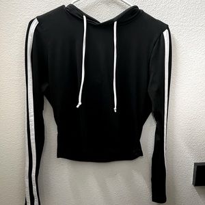 Sport Hoodie Crop Top